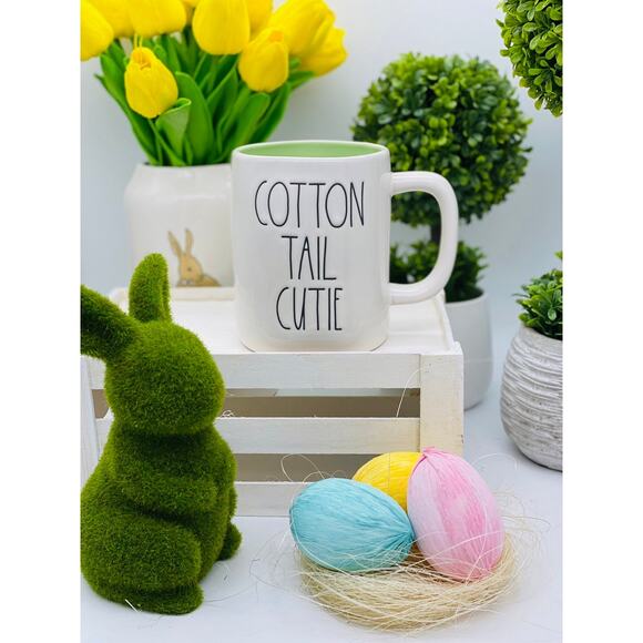 Rae Dunn COTTON TAIL CUTIE Mug - Picture 1 of 1